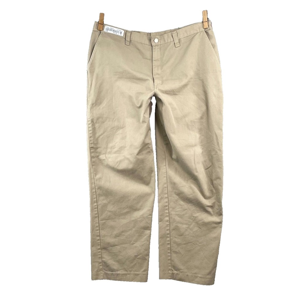 Dickies‎ Work Pants Mens 39x30* Khaki Straight Industrial Occupational Workwear